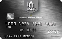 USAA Limitless Cashback Rewards™ Visa Signature®